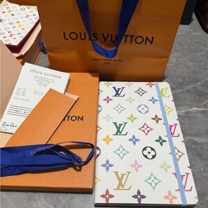 Louis Vuitton X TM Murakami Jane Notebook MM Multicolor